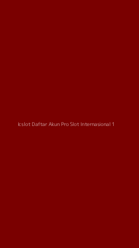 Tampilan Antarmuka Aplikasi Icslot Daftar Akun Pro Slot Internasional - 1