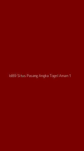 Tampilan Antarmuka Aplikasi Id89 Situs Pasang Angka Togel Aman - 1