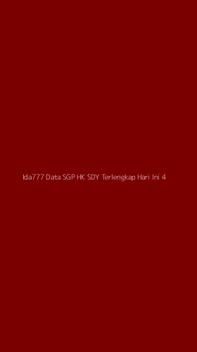 Tampilan Antarmuka Aplikasi Ida777 Data Sgp Hk Sdy Terlengkap Hari Ini - 4