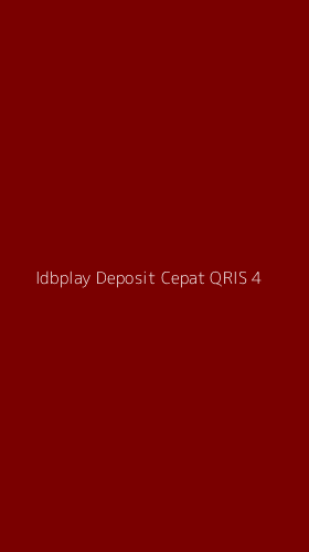 Tampilan Antarmuka Aplikasi Idbplay Deposit Cepat Qris - 4
