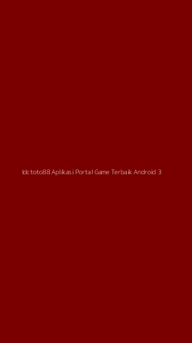 Tampilan Antarmuka Aplikasi Idctoto88 Aplikasi Portal Game Terbaik Android - 3
