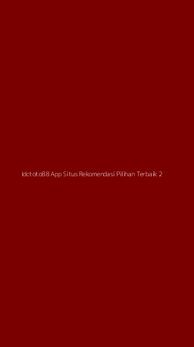Tampilan Antarmuka Aplikasi Idctoto88 App Situs Rekomendasi Pilihan Terbaik - 2