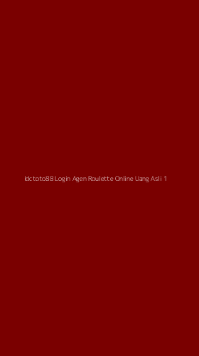 Tampilan Antarmuka Aplikasi Idctoto88 Login Agen Roulette Online Uang Asli - 1