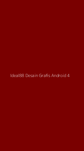Tampilan Antarmuka Aplikasi Ideal88 Desain Grafis Android - 4