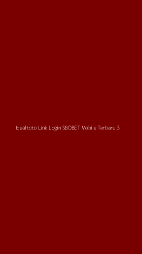 Tampilan Antarmuka Aplikasi Idealtoto Link Login Sbobet Mobile Terbaru - 3