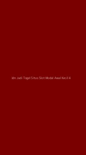 Tampilan Antarmuka Aplikasi Idn Judi Togel Situs Slot Modal Awal Kecil - 4