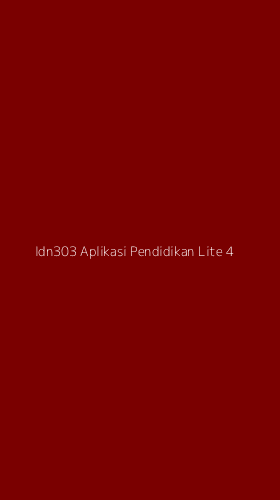 Tampilan Antarmuka Aplikasi Idn303 Aplikasi Pendidikan Lite - 4