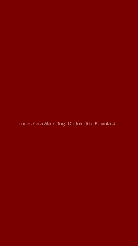 Tampilan Antarmuka Aplikasi Idncas Cara Main Togel Colok Jitu Pemula - 4