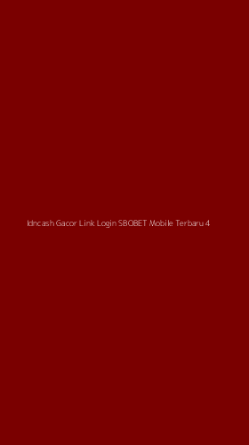Tampilan Antarmuka Aplikasi Idncash Gacor Link Login Sbobet Mobile Terbaru - 4