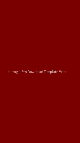 Tampilan Antarmuka Aplikasi Idntogel Rtp Download Template Web - 4