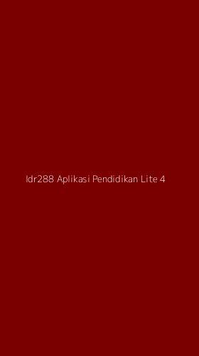 Tampilan Antarmuka Aplikasi Idr288 Aplikasi Pendidikan Lite - 4