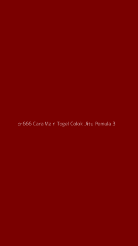 Tampilan Antarmuka Aplikasi Idr666 Cara Main Togel Colok Jitu Pemula - 3