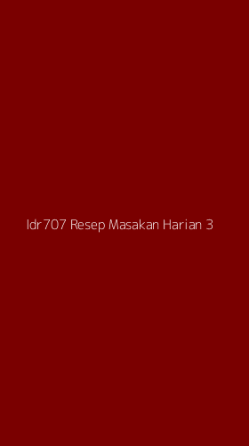 Tampilan Antarmuka Aplikasi Idr707 Resep Masakan Harian - 3