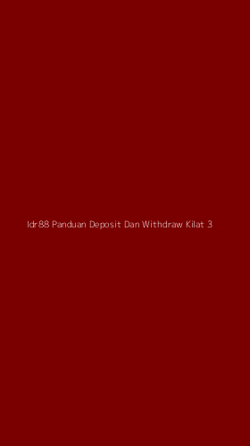 Tampilan Antarmuka Aplikasi Idr88 Panduan Deposit Dan Withdraw Kilat - 3