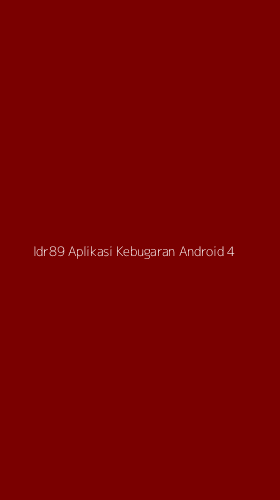 Tampilan Antarmuka Aplikasi Idr89 Aplikasi Kebugaran Android - 4