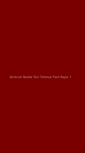 Tampilan Antarmuka Aplikasi Idrokcom Bandar Slot Terbesar Pasti Bayar - 1