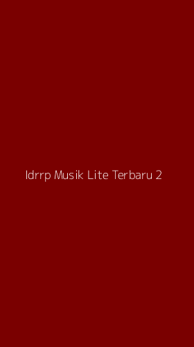 Tampilan Antarmuka Aplikasi Idrrp Musik Lite Terbaru - 2