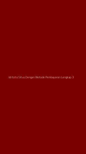 Tampilan Antarmuka Aplikasi Idrtoto Situs Dengan Metode Pembayaran Lengkap - 3