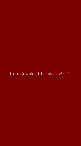 Tampilan Antarmuka Aplikasi Idtoto Download Template Web - 1