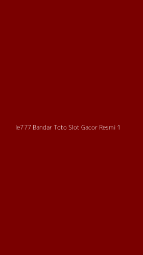 Tampilan Antarmuka Aplikasi Ie777 Bandar Toto Slot Gacor Resmi - 1