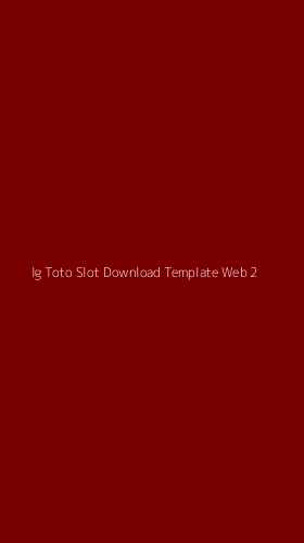 Tampilan Antarmuka Aplikasi Ig Toto Slot Download Template Web - 2