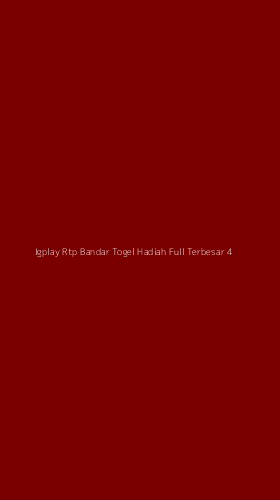 Tampilan Antarmuka Aplikasi Igplay Rtp Bandar Togel Hadiah Full Terbesar - 4