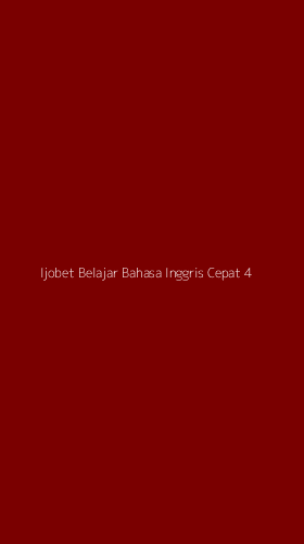 Tampilan Antarmuka Aplikasi Ijobet Belajar Bahasa Inggris Cepat - 4