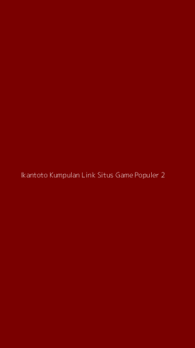 Tampilan Antarmuka Aplikasi Ikantoto Kumpulan Link Situs Game Populer - 2