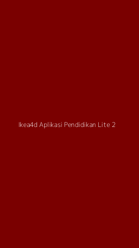 Tampilan Antarmuka Aplikasi Ikea4d Aplikasi Pendidikan Lite - 2