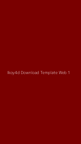 Tampilan Antarmuka Aplikasi Ikoy4d Download Template Web - 1