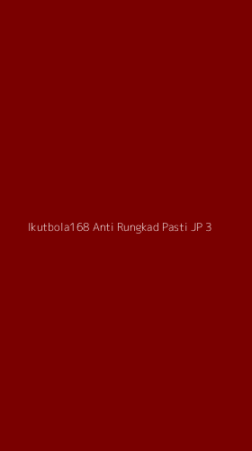 Tampilan Antarmuka Aplikasi Ikutbola168 Anti Rungkad Pasti Jp - 3