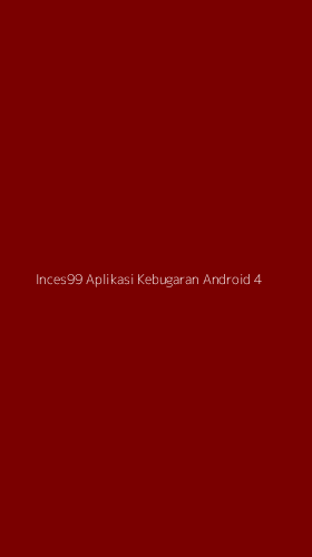 Tampilan Antarmuka Aplikasi Inces99 Aplikasi Kebugaran Android - 4