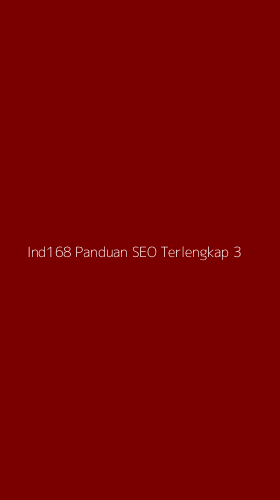 Tampilan Antarmuka Aplikasi Ind168 Panduan Seo Terlengkap - 3