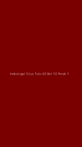 Tampilan Antarmuka Aplikasi Indextogel Situs Toto 4d Bet 10 Perak - 1