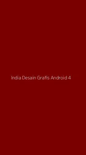 Tampilan Antarmuka Aplikasi India Desain Grafis Android - 4