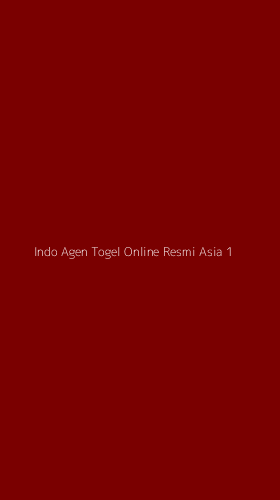 Tampilan Antarmuka Aplikasi Indo Agen Togel Online Resmi Asia - 1