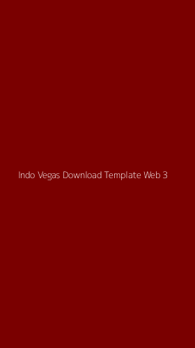 Tampilan Antarmuka Aplikasi Indo Vegas Download Template Web - 3