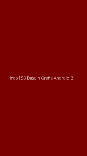 Tampilan Antarmuka Aplikasi Indo168 Desain Grafis Android - 2