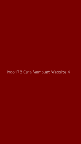 Tampilan Antarmuka Aplikasi Indo178 Cara Membuat Website - 4