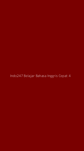 Tampilan Antarmuka Aplikasi Indo247 Belajar Bahasa Inggris Cepat - 4