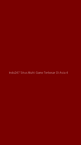 Tampilan Antarmuka Aplikasi Indo247 Situs Multi Game Terbesar Di Asia - 4