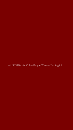 Tampilan Antarmuka Aplikasi Indo3388 Bandar Online Dengan Winrate Tertinggi - 1
