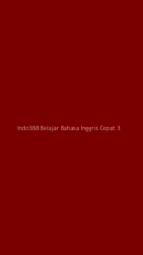 Tampilan Antarmuka Aplikasi Indo388 Belajar Bahasa Inggris Cepat - 3