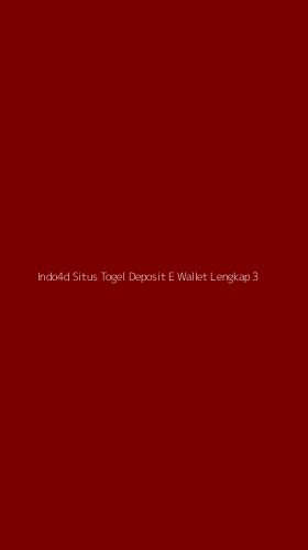 Tampilan Antarmuka Aplikasi Indo4d Situs Togel Deposit E Wallet Lengkap - 3