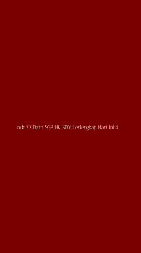 Tampilan Antarmuka Aplikasi Indo77 Data Sgp Hk Sdy Terlengkap Hari Ini - 4