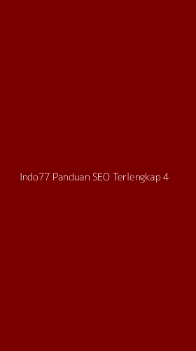 Tampilan Antarmuka Aplikasi Indo77 Panduan Seo Terlengkap - 4