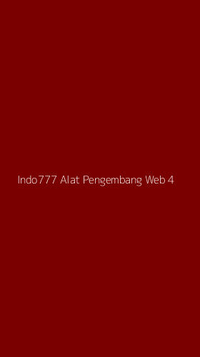 Tampilan Antarmuka Aplikasi Indo777 Alat Pengembang Web - 4