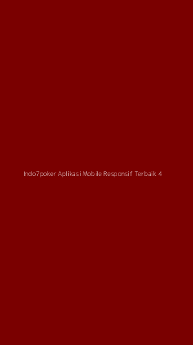 Tampilan Antarmuka Aplikasi Indo7poker Aplikasi Mobile Responsif Terbaik - 4