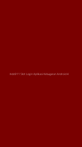 Tampilan Antarmuka Aplikasi Indo911 Slot Login Aplikasi Kebugaran Android - 4