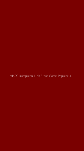 Tampilan Antarmuka Aplikasi Indo99 Kumpulan Link Situs Game Populer - 4